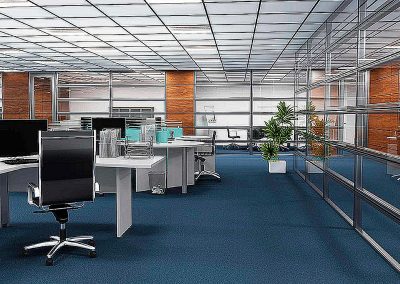 Mesas para Estacoes de Trabalho em Escritorios e Ambientes Corporativos