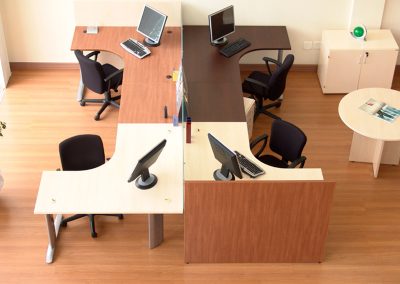 Mobiliarios Corporativos em Escritorio - Linha Operacional Elisse